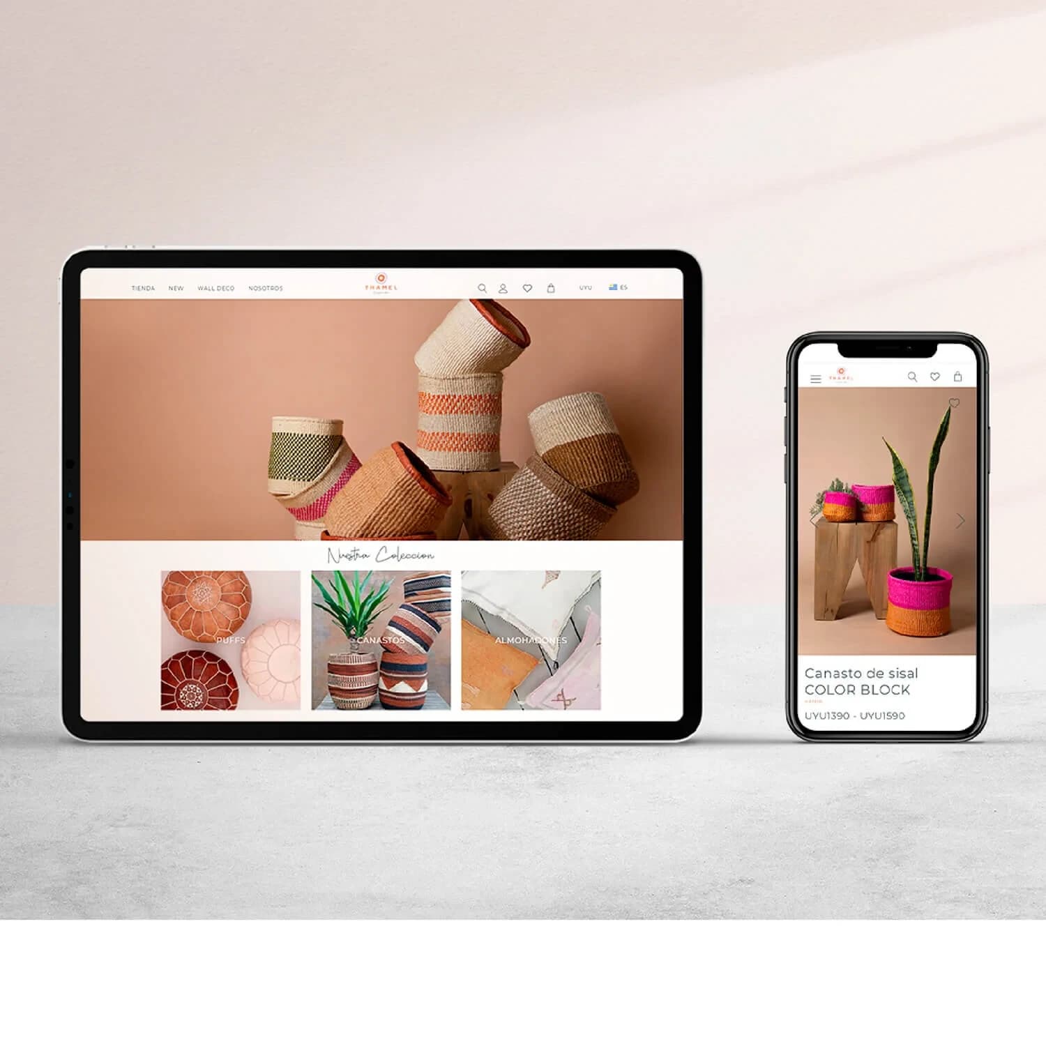 Thamel's online store